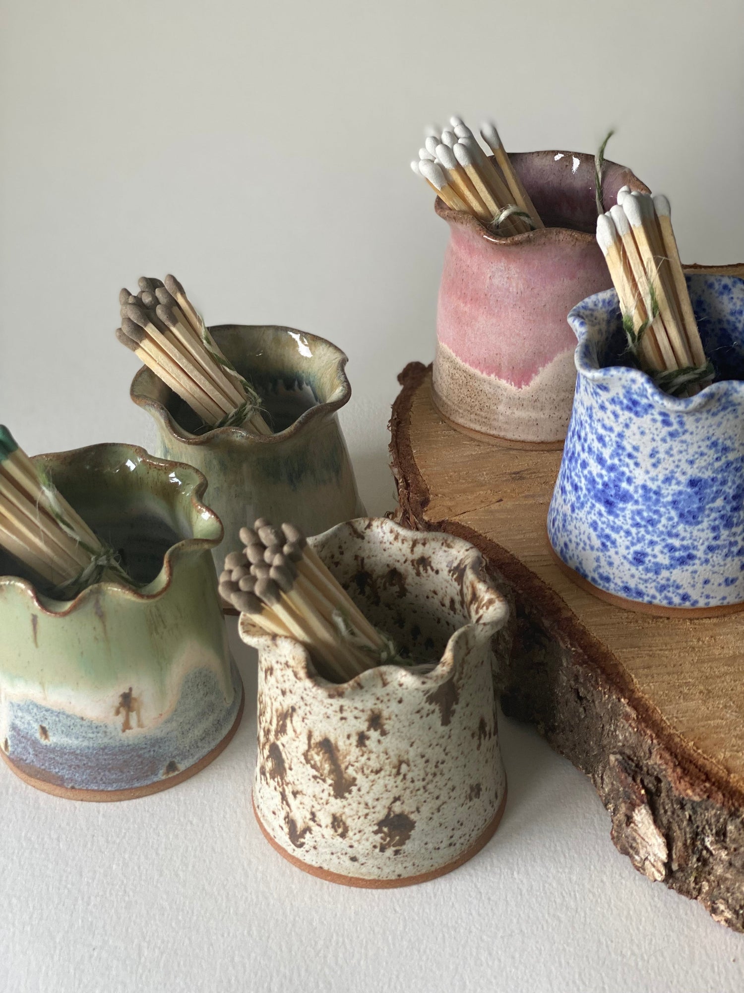 Matchstick Holders & Matchboxes