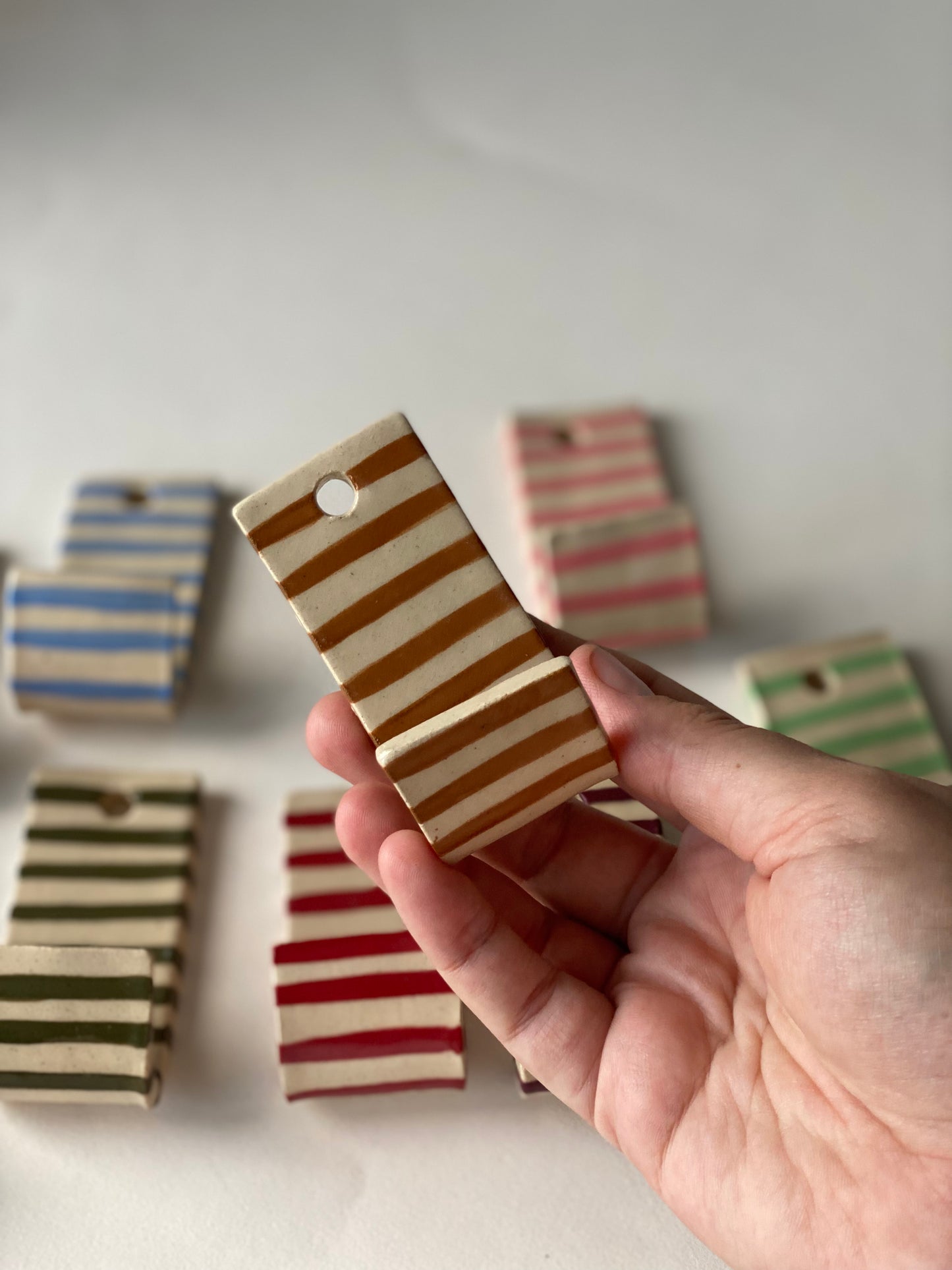 Ready Made - Plain Stripey Hook (various)