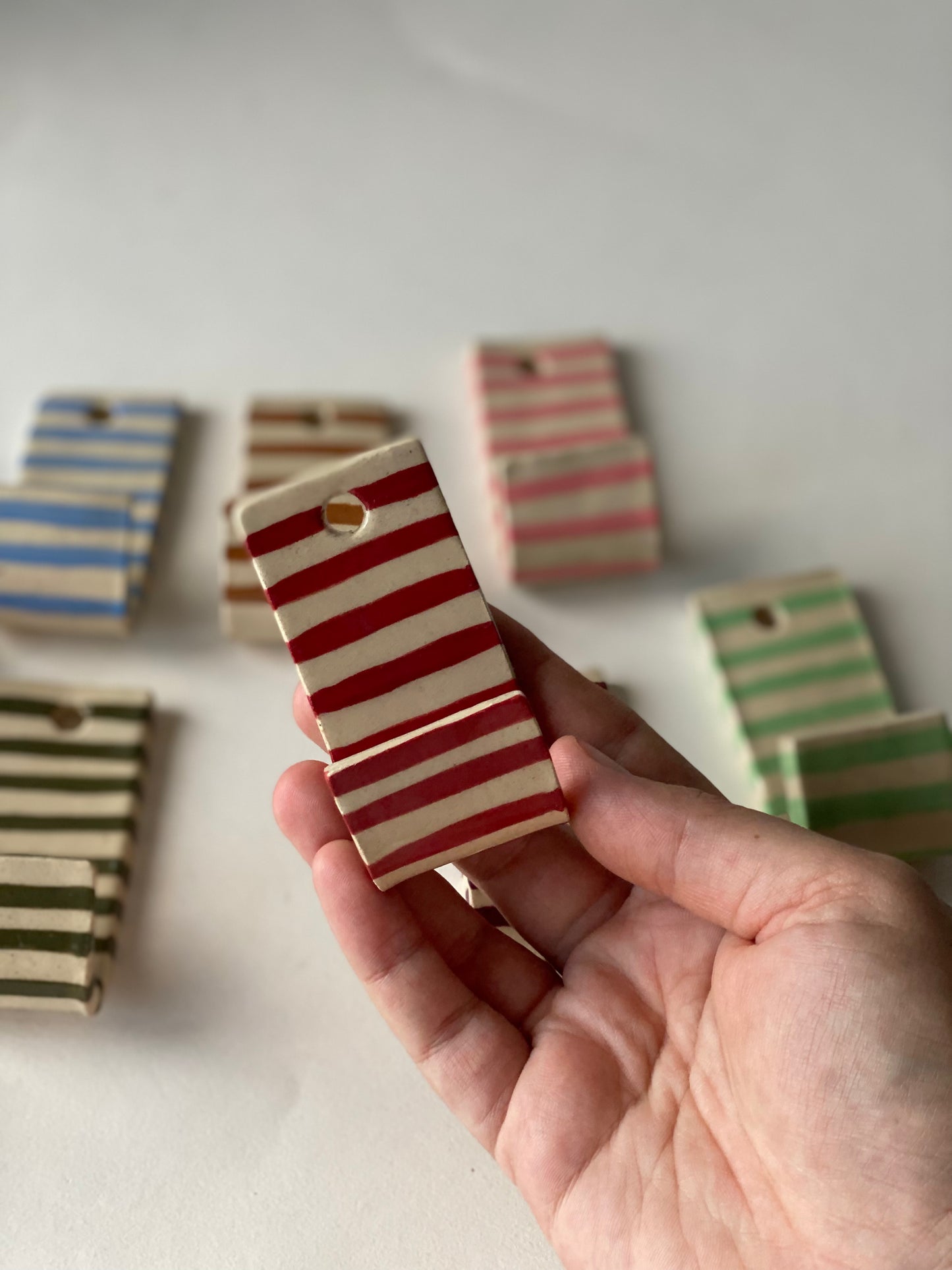 Ready Made - Plain Stripey Hook (various)