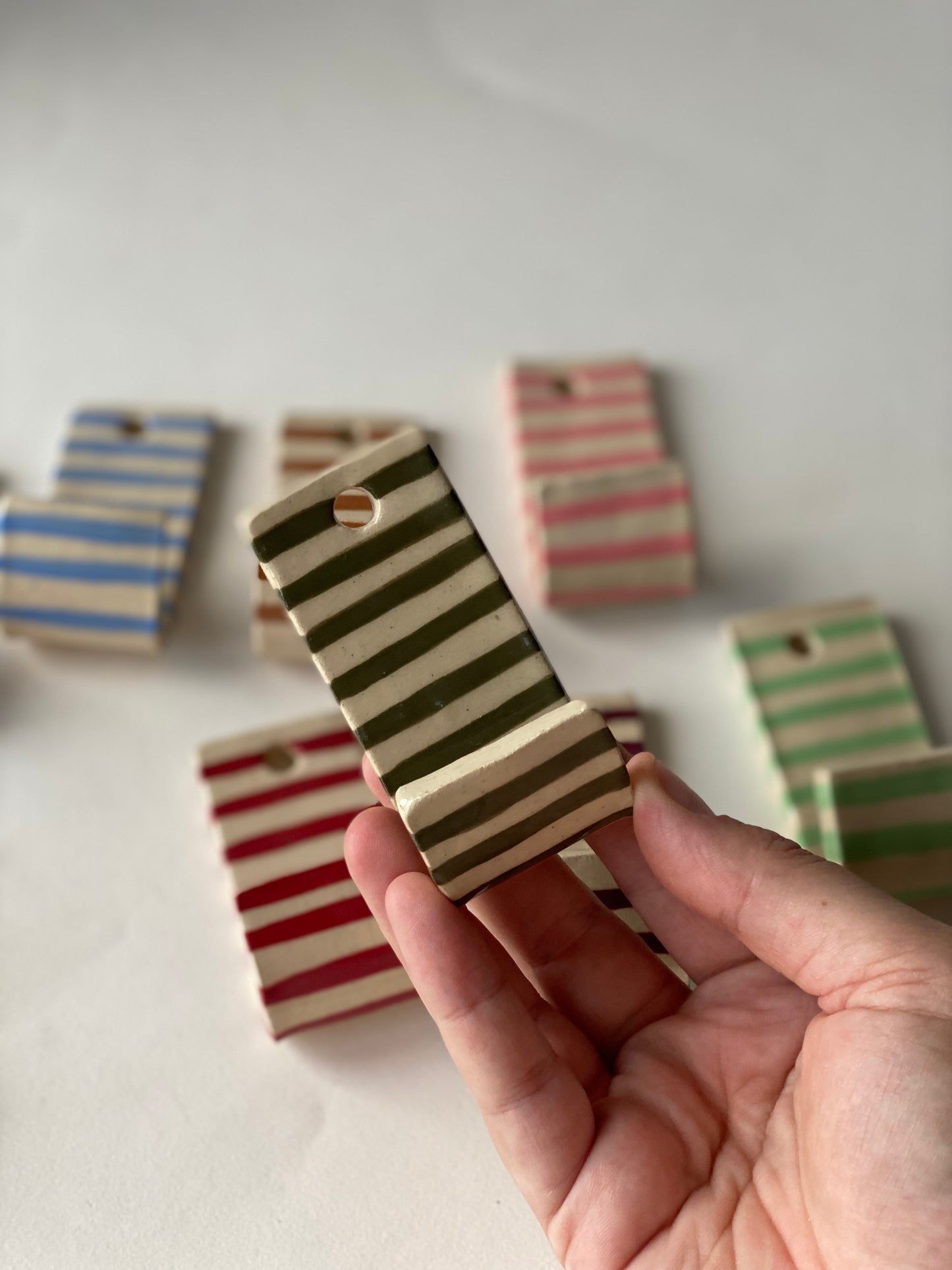 Ready Made - Plain Stripey Hook (various)