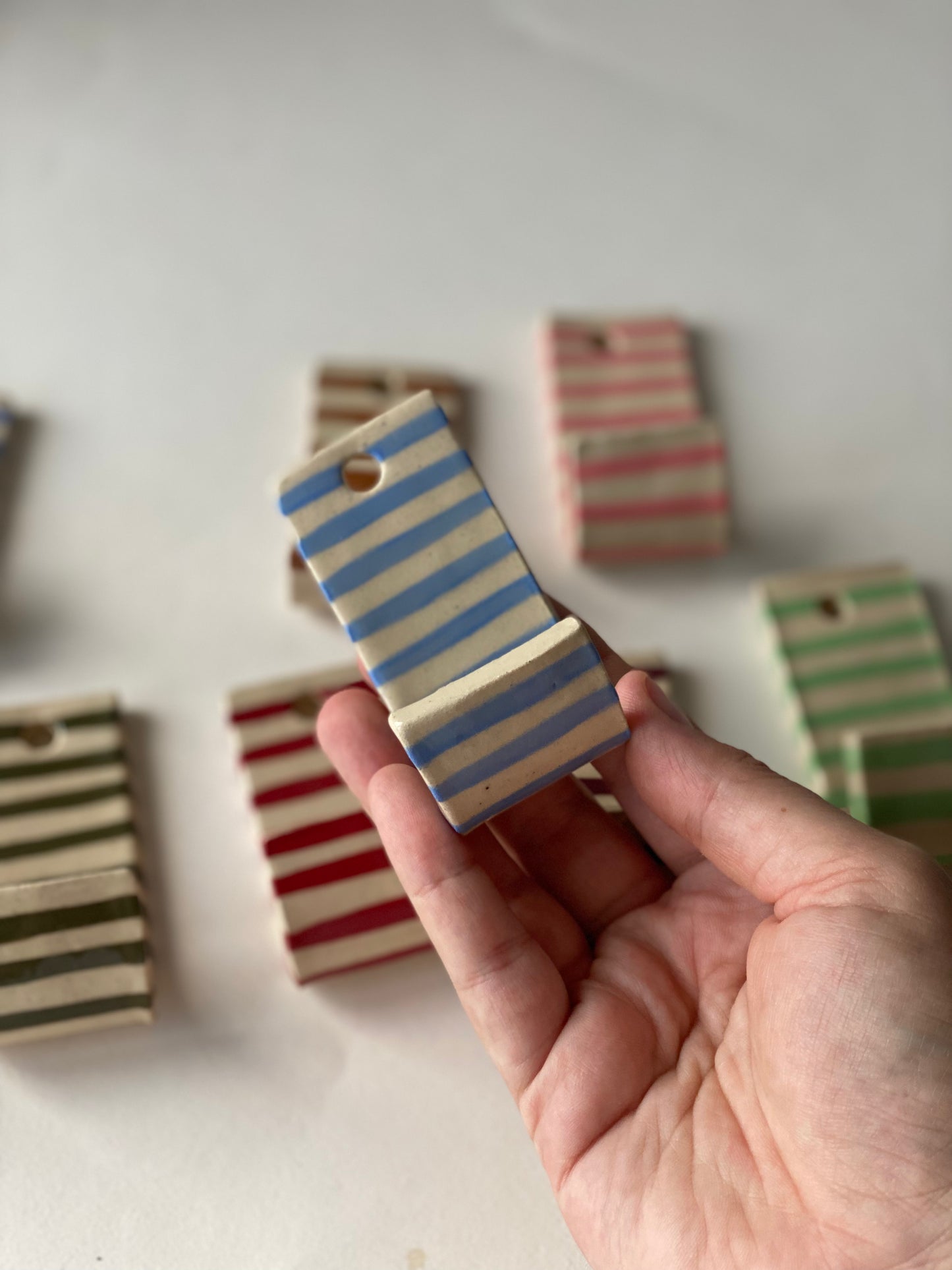 Ready Made - Plain Stripey Hook (various)