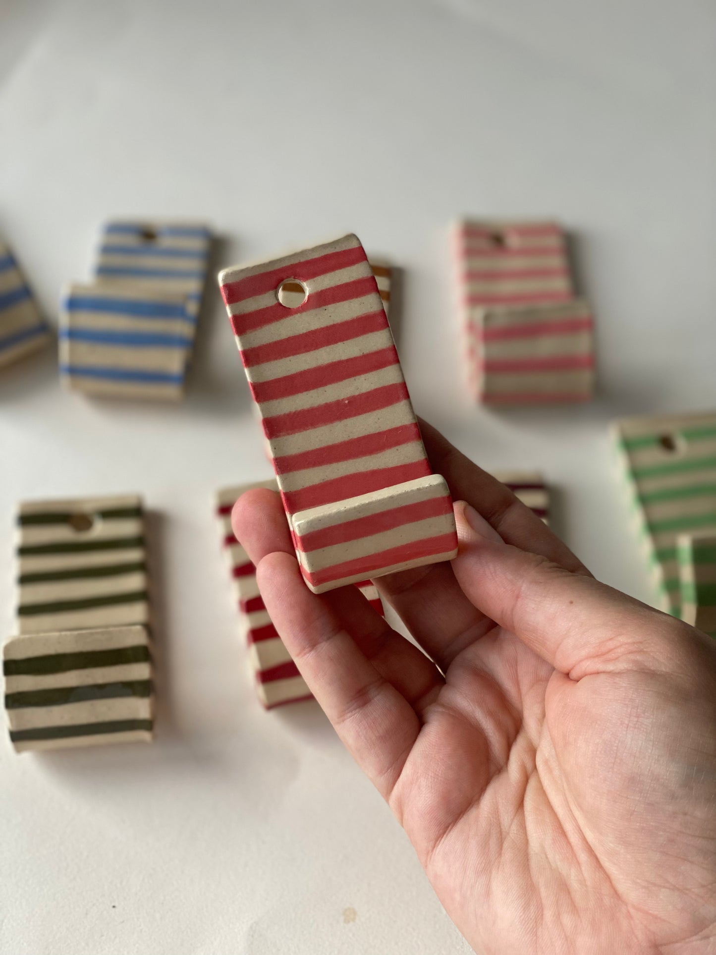 Ready Made - Plain Stripey Hook (various)