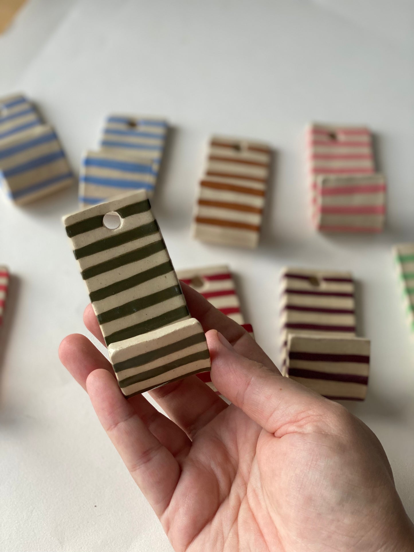 Ready Made - Plain Stripey Hook (various)