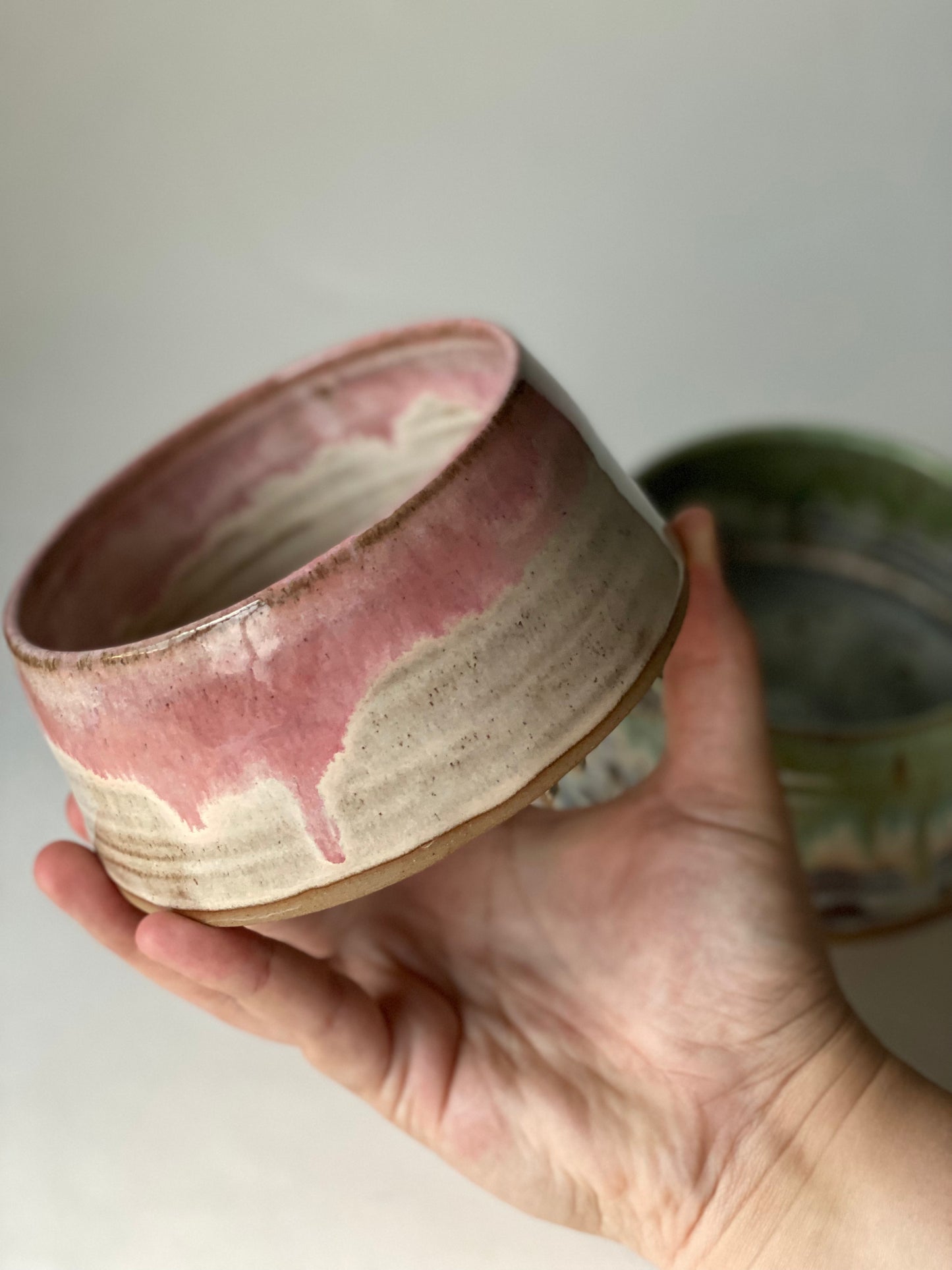 Ready Made - Spaniel shaped Pet Bowl in Blossom Cream