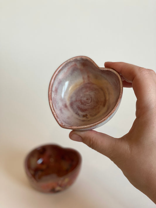 Heart Trinket - Rose Dusk