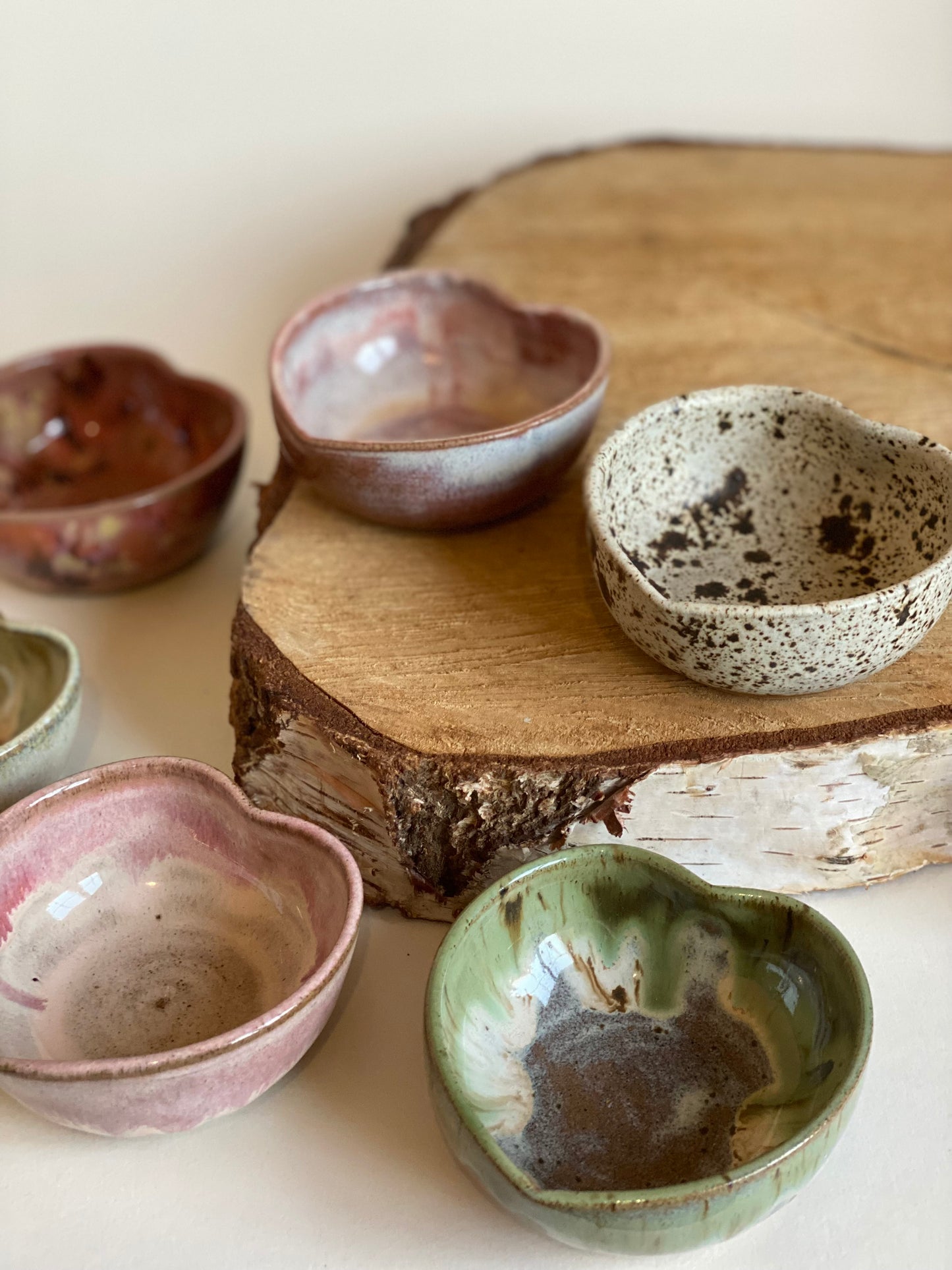 Heart Trinket - Moss & Sand