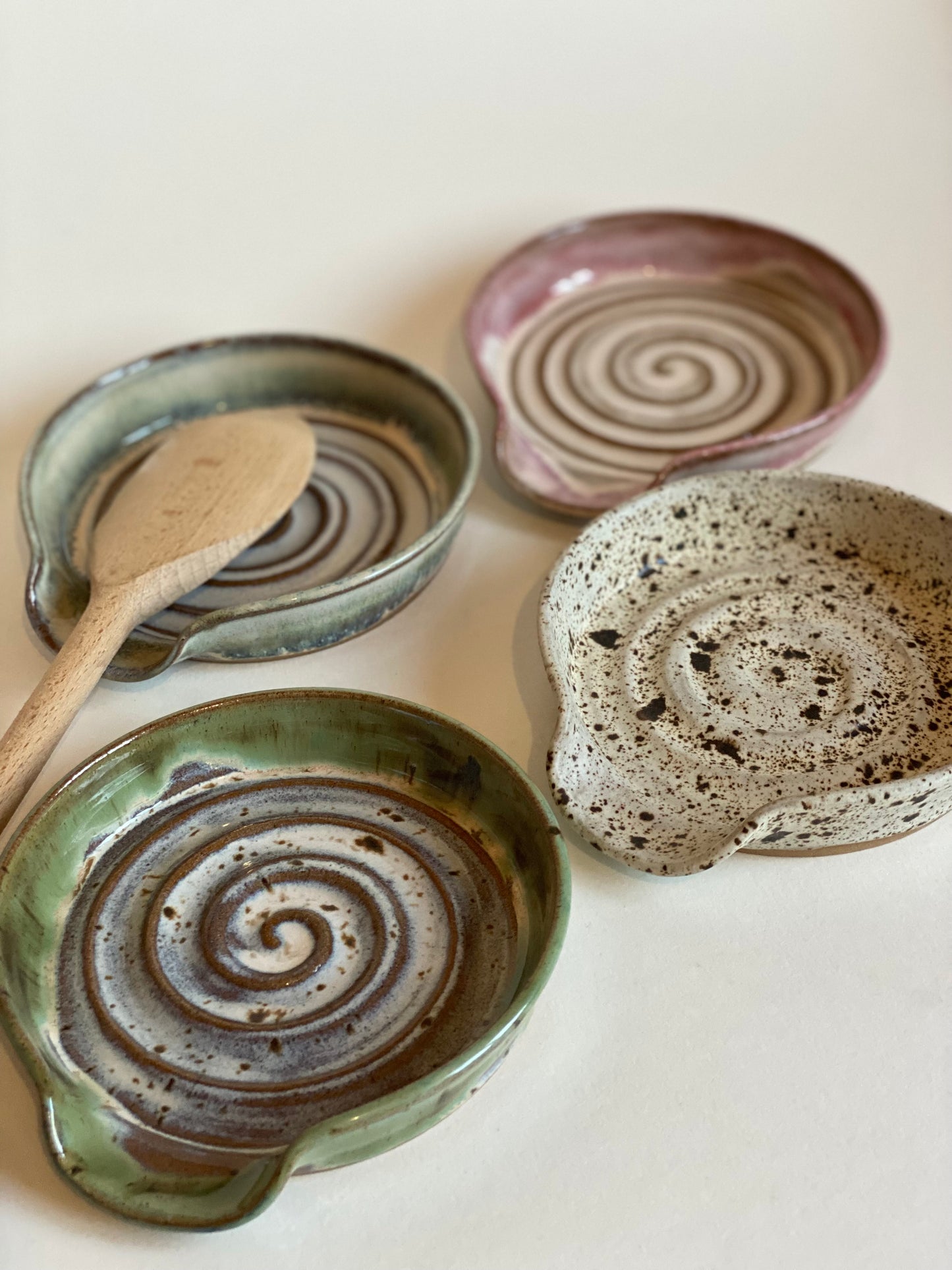 Spoon Rest - Moss & Sand