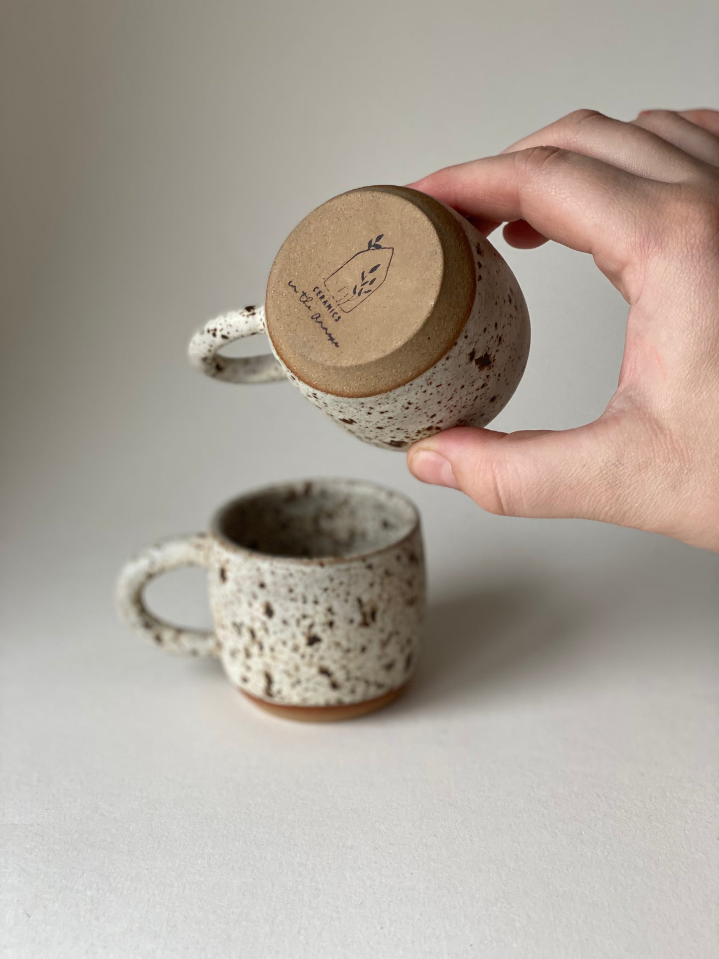 Espresso Cup - Speckled Sandstone