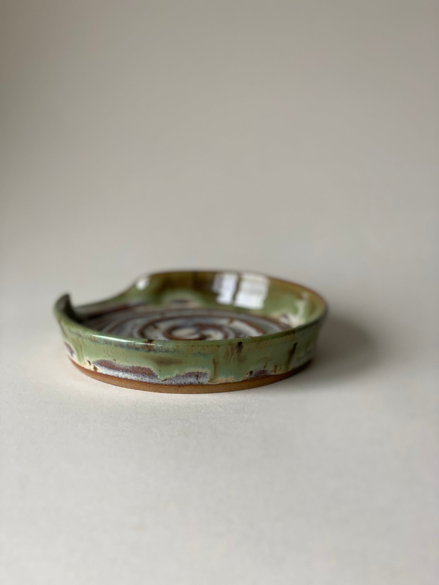 Spoon Rest - Moss & Sand