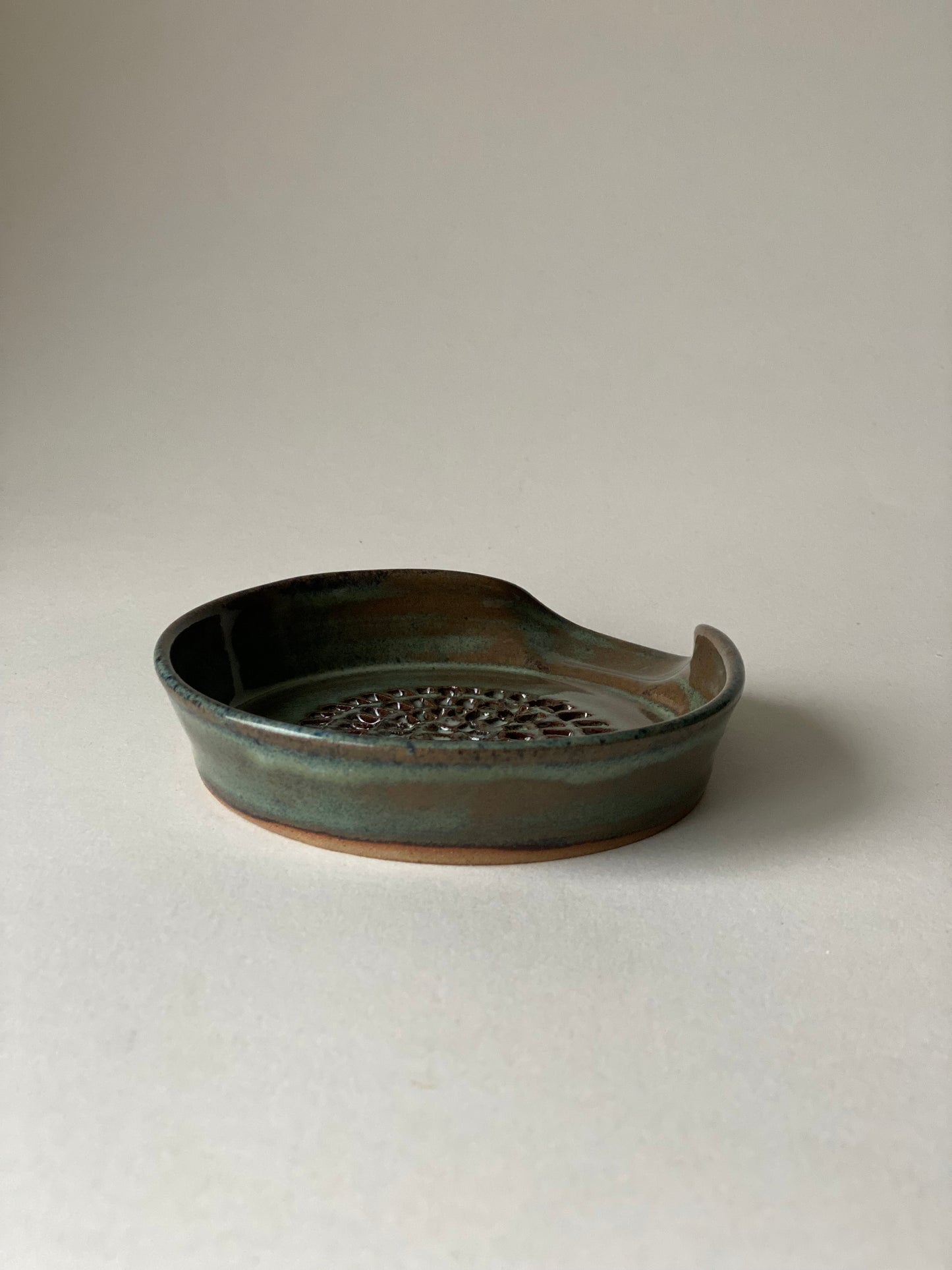 Garlic Grater - Blue Ember