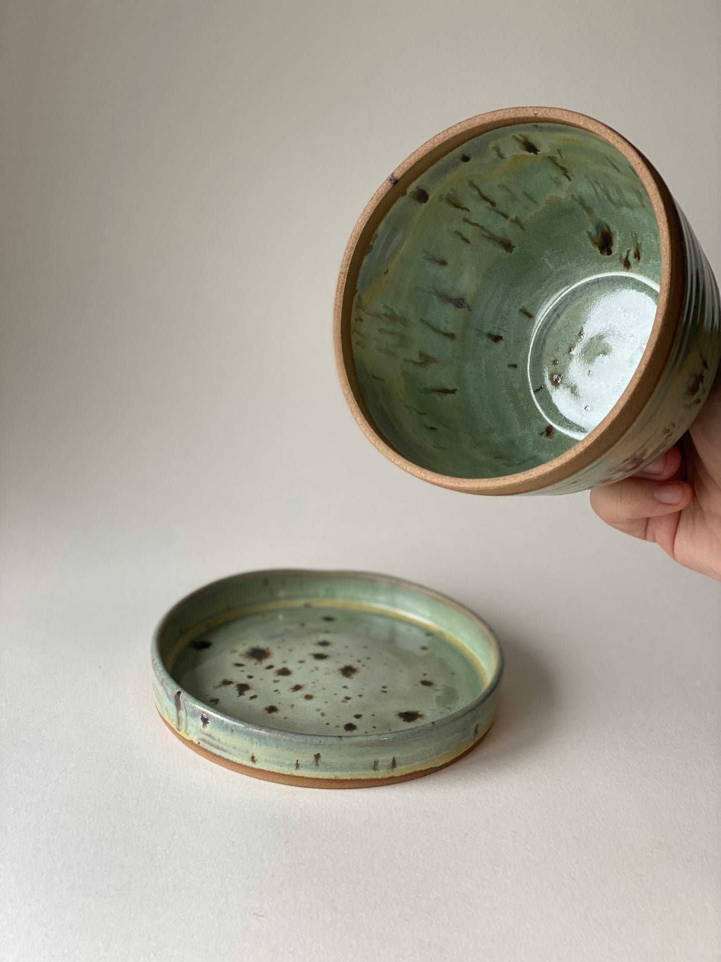 Butter Dish - Meadow Speckle