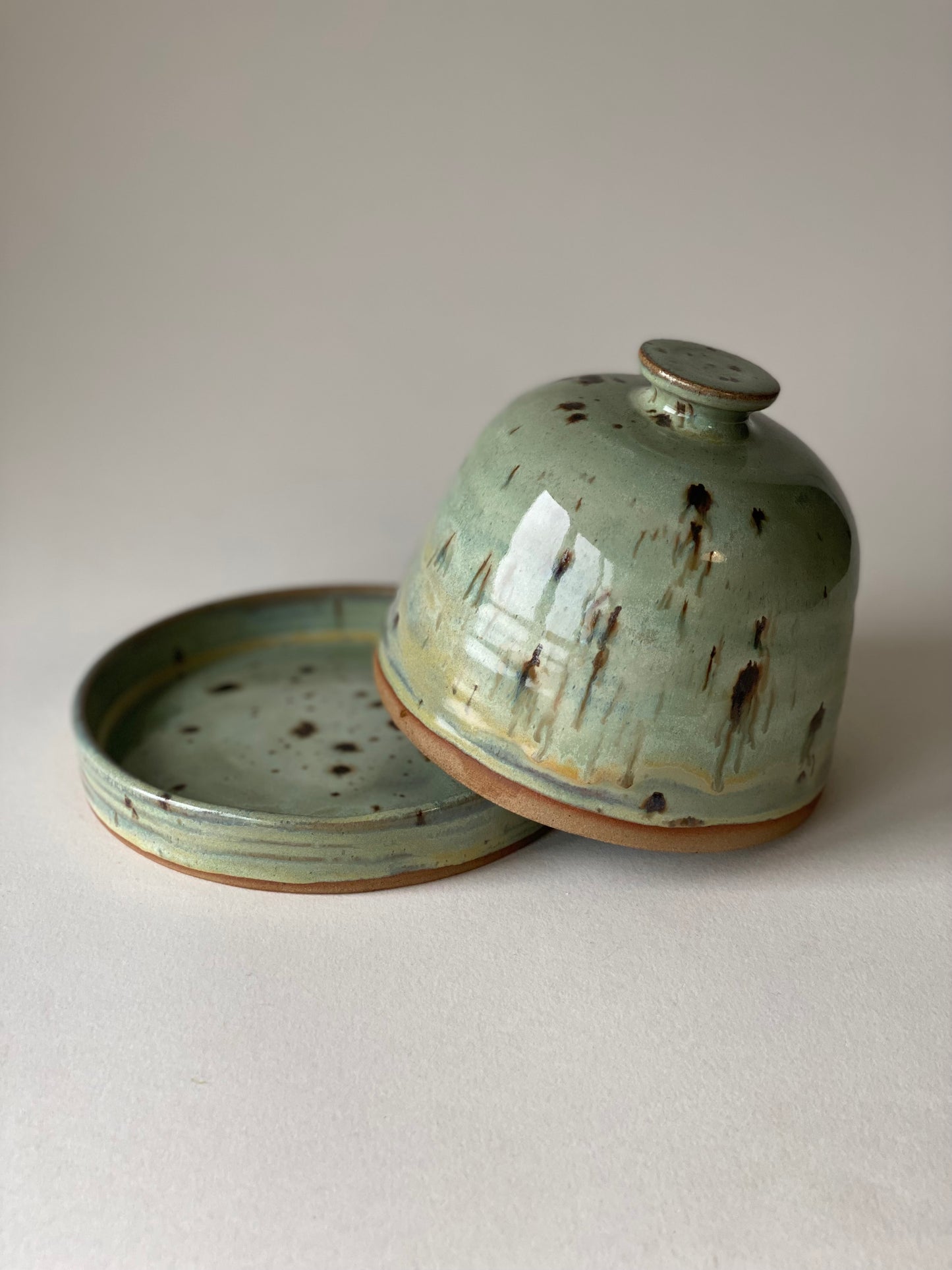 Butter Dish - Meadow Speckle