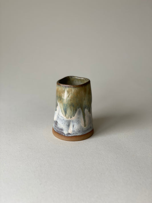 Mini Bud Vase - Eucalyptus Cream