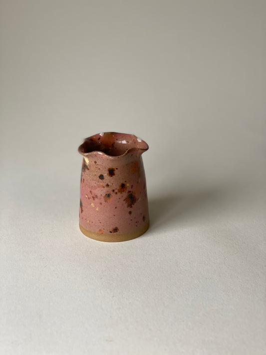 Mini Bud Vase - Pink Speckle