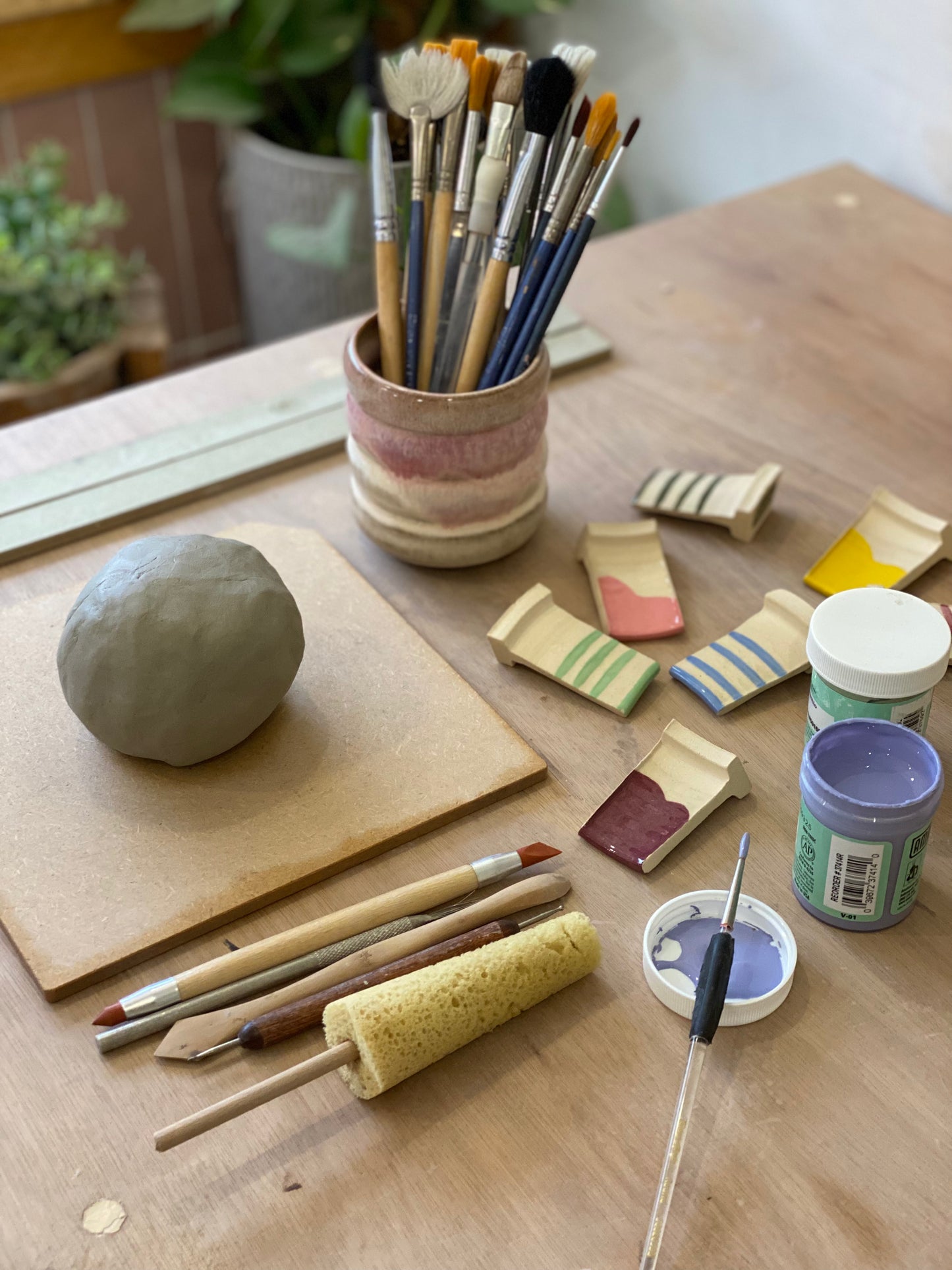 Clay & Bloom: Wall Pocket Vase Workshop | Thursday 7th May