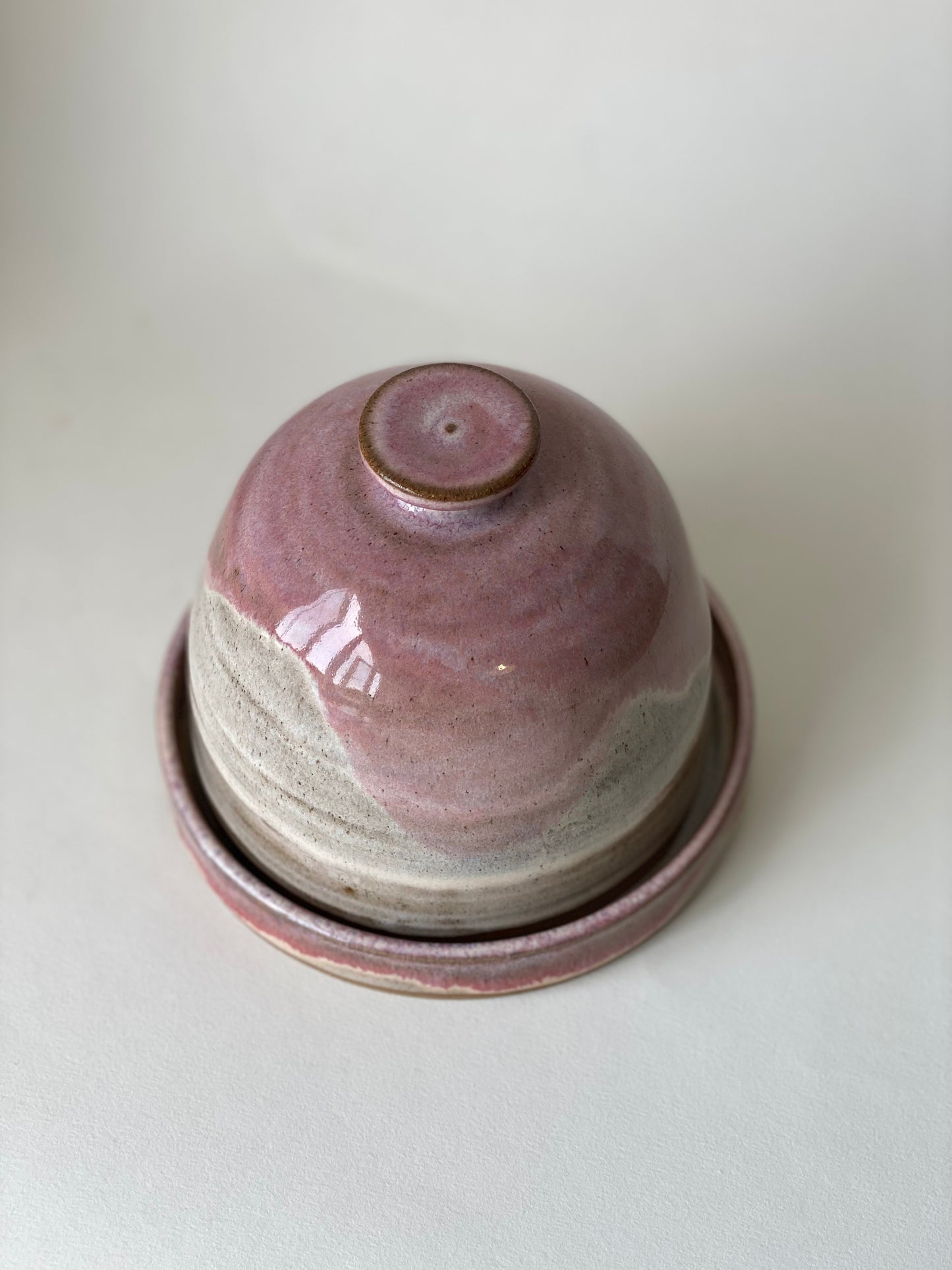 Butter Dish - Blossom Cream